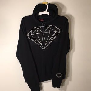 Rare Diamond Pull Over Hoodie- Unisex